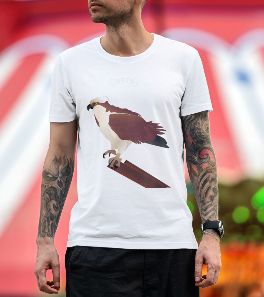 Osprey Hawk Bird Lover Wildlife T-Shirt