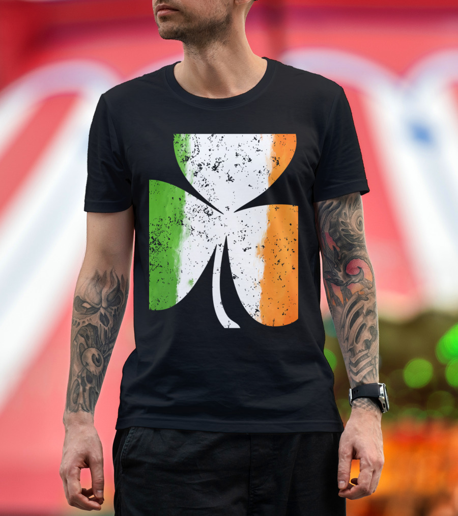 Murphy Irish Shamrock St Patrick's Day Irish Flag Colors T-Shirt