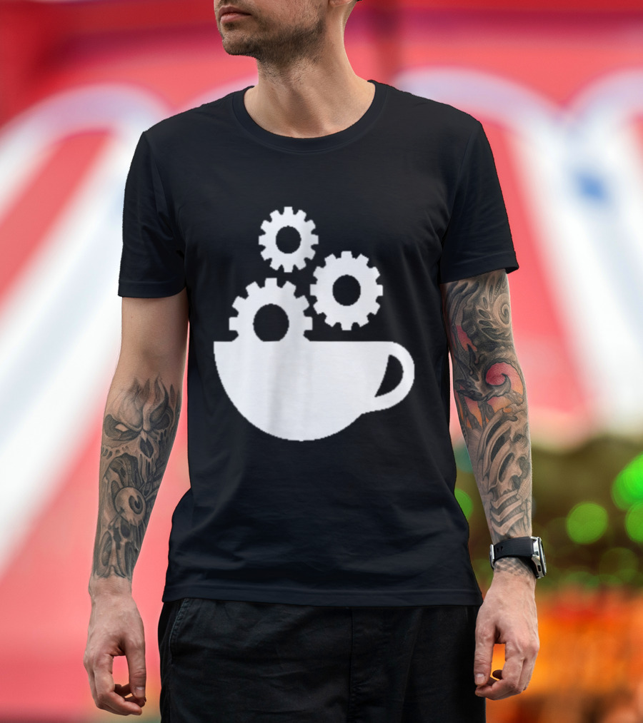 Work Coffee Gears Speakeasy Impact T-Shirt