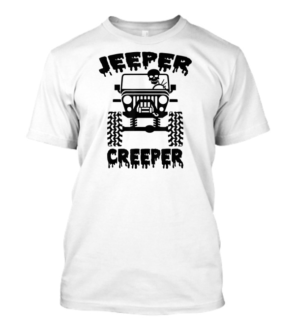 Jeeper Creeper Skeleton Jeep T-Shirt
