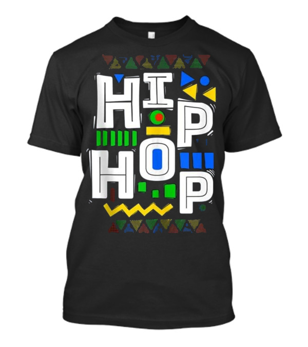 Hip Hop Party Vibes 80s Dashiki T-Shirt