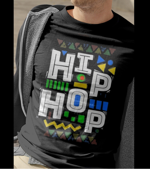 Hip Hop Party Vibes 80s Dashiki T-Shirt