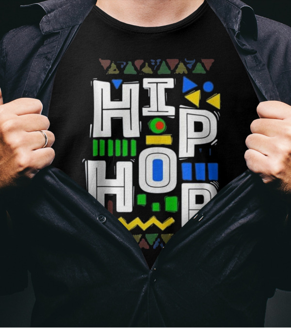 Hip Hop Party Vibes 80s Dashiki T-Shirt