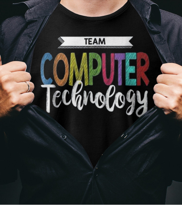 Team Computer Technology Teacher Scho T-Shirt
