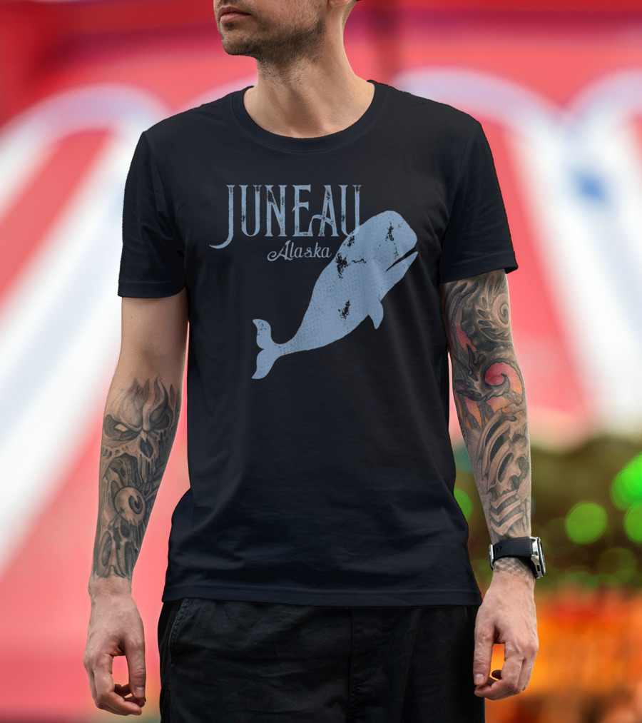 Juneau Alaska Whale T-Shirt
