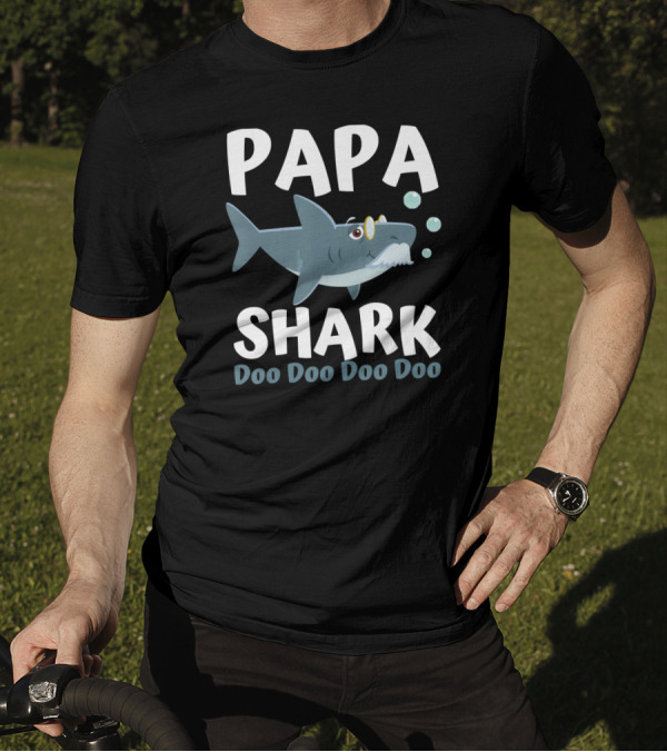 Papa Shark Doo Doo Doo Doo T-Shirt