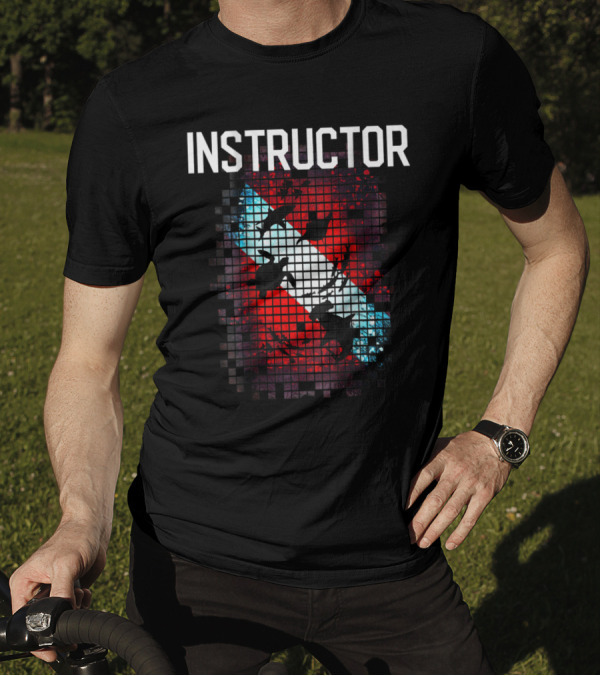 INSTRUCTOR SCUBA Dive Instructor For Divema T-Shirt