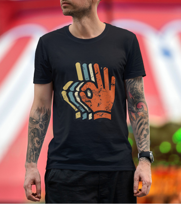 Premium T-Shirt: Scuba Diving Is Life Open Water Diver Retro OK Hand Signal T-Shirt Scuba Diving Is Life Open Water Diver Retro OK Hand Signal T-Shirt