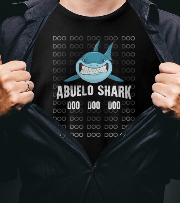 Abuelo Shark Doo Doo Doo Doo Doo Doo T-Shirt