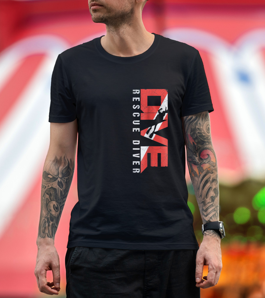 DIVE Rescue Diver SCUBA Instructor T-Shirt