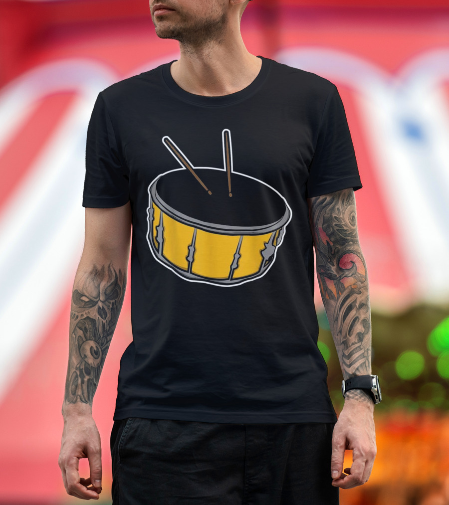 Drums Idea Boys Todd Snare Drum Sticks T-Shirt