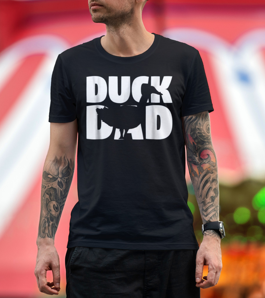 Duck Dad Duck Lover for Fathers T-Shirt