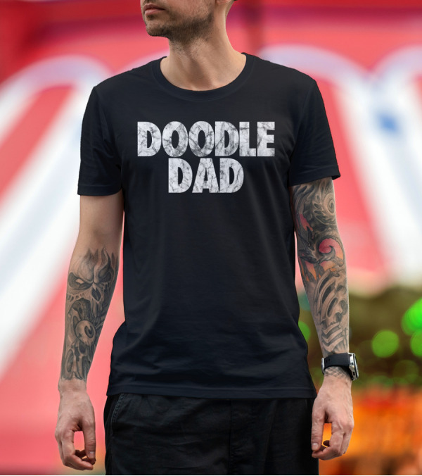 Premium T-Shirt: Doodle Dad Goldendoodle Dad Mens T-Shirt Doodle Dad Goldendoodle Dad Mens T-Shirt