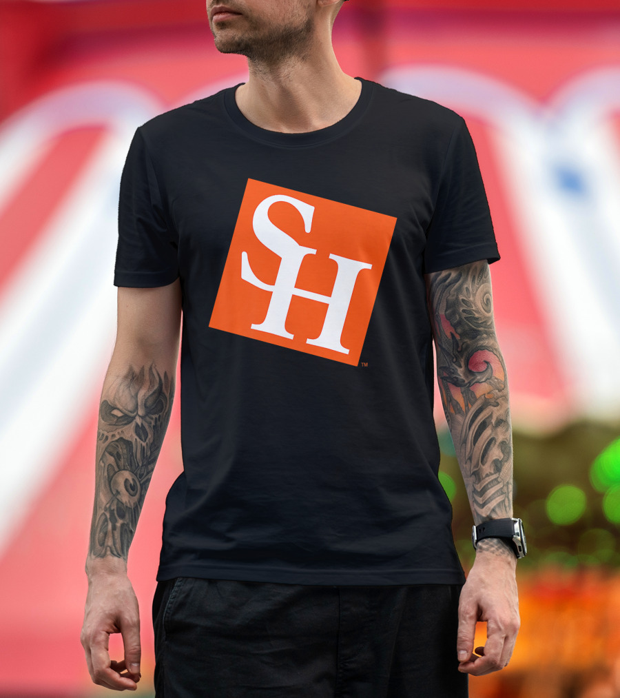 Sam Houston State University SH Logo Premium T-Shirt