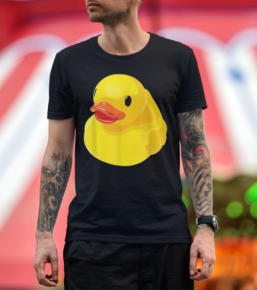 Cute Yellow Rubber Duckling 3 T-Shirt