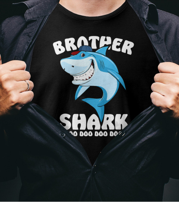 Brother Shark Doo Doo Doo Doo Matching Family T-Shirt