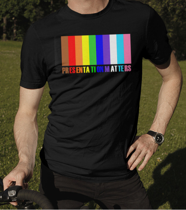 REPRESENTATION MATTERS Inclusive Pride Colors T-Shirt