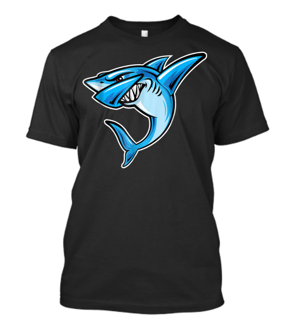 Dabbing Shark Funny Dab Dance Hilarious Nautical Motion T-Shirt