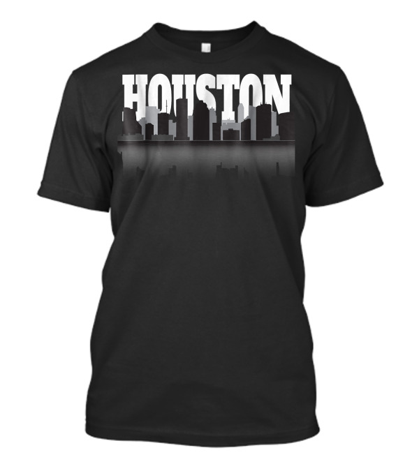 Houston City Skyline Wit No Limits T-Shirt