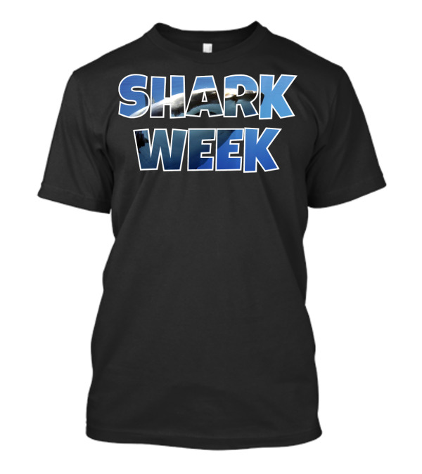 Shark Week Distressed Look T-Shirt