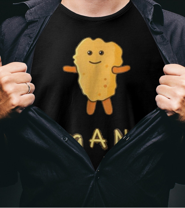 Hug A Nug Funny Chicken Nugget T-Shirt
