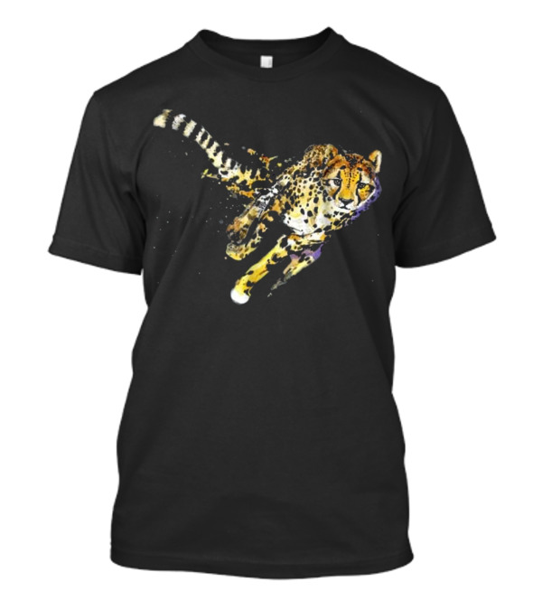 Cheetah T Cool Running Cheeta Artful Motion T-Shirt