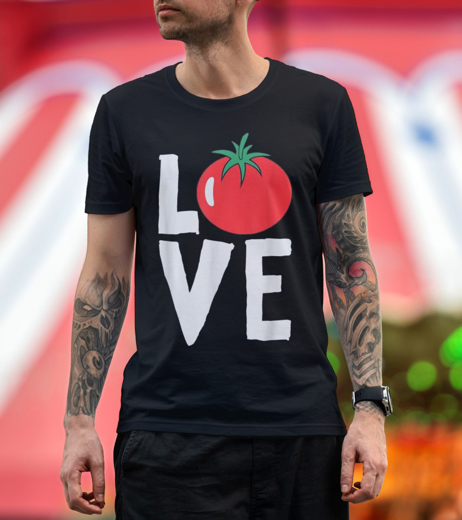 Love Tomato Garden Humor Funny Gardening T-Shirt