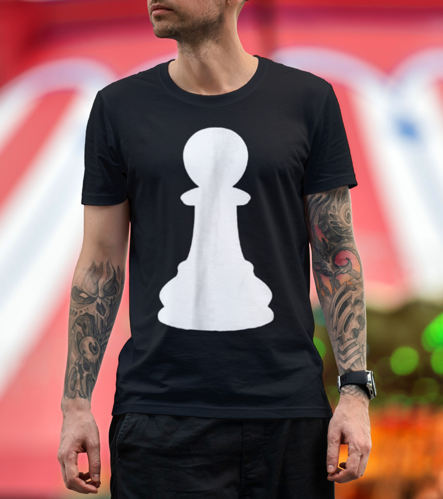 Chess Costumes White Pawn Halloween Costume T-Shirt