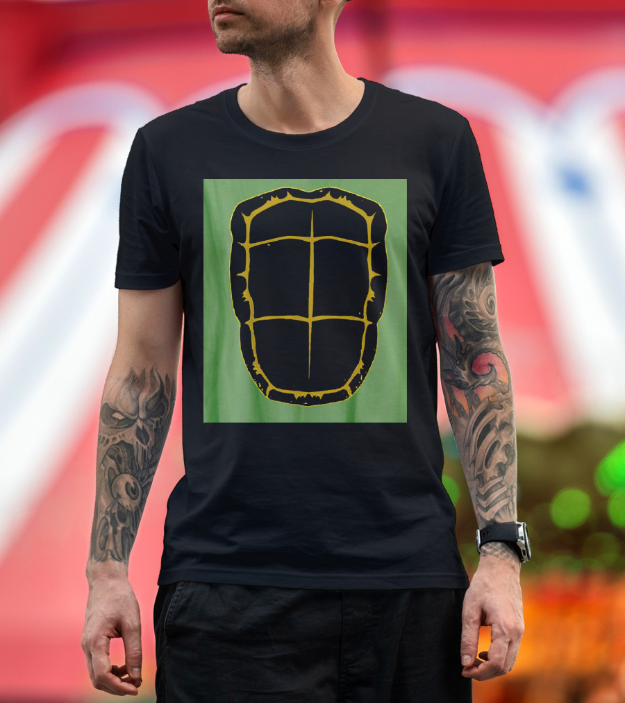 Teenage Mutant Ninja Turtles Funny Turtle Shell T-Shirt
