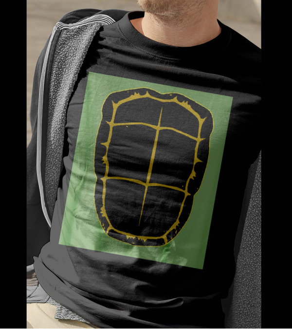 Teenage Mutant Ninja Turtles Funny Turtle Shell T-Shirt