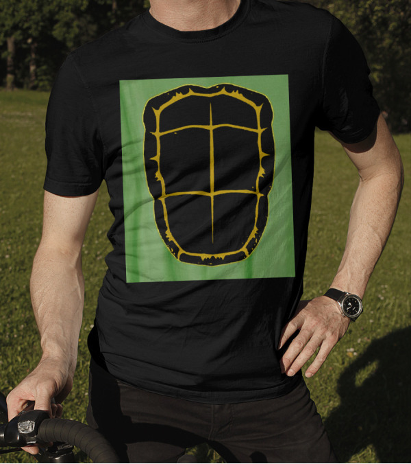 Teenage Mutant Ninja Turtles Funny Turtle Shell T-Shirt