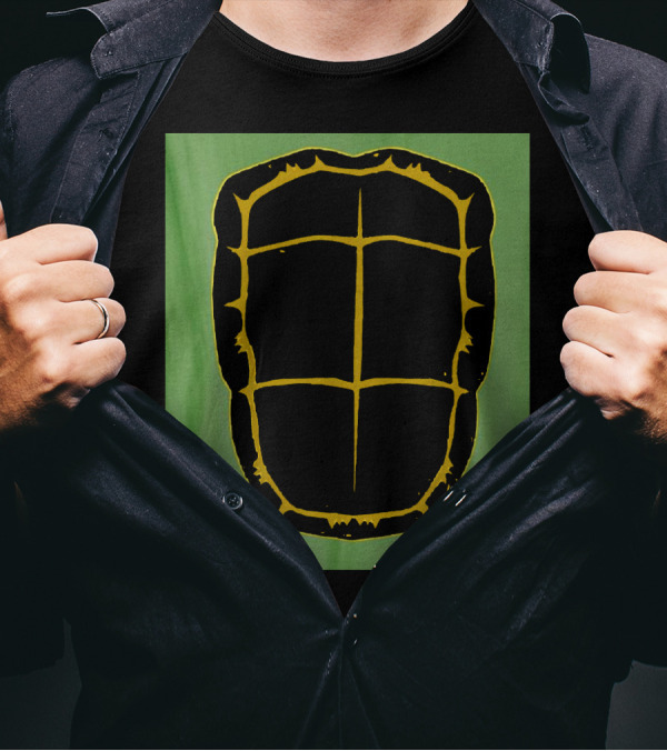 Teenage Mutant Ninja Turtles Funny Turtle Shell T-Shirt