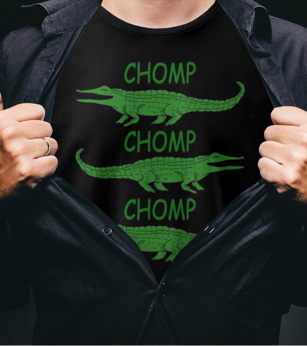 Chomp Chomp Chomp Alligator Gator Crocodile T-Shirt
