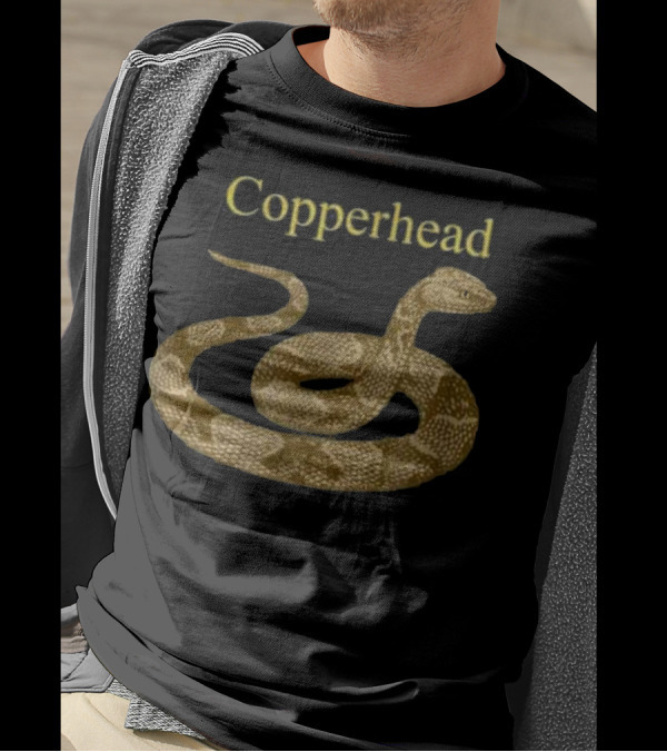Copperhead Snake Venomous Pit Viper Serpent T-Shirt