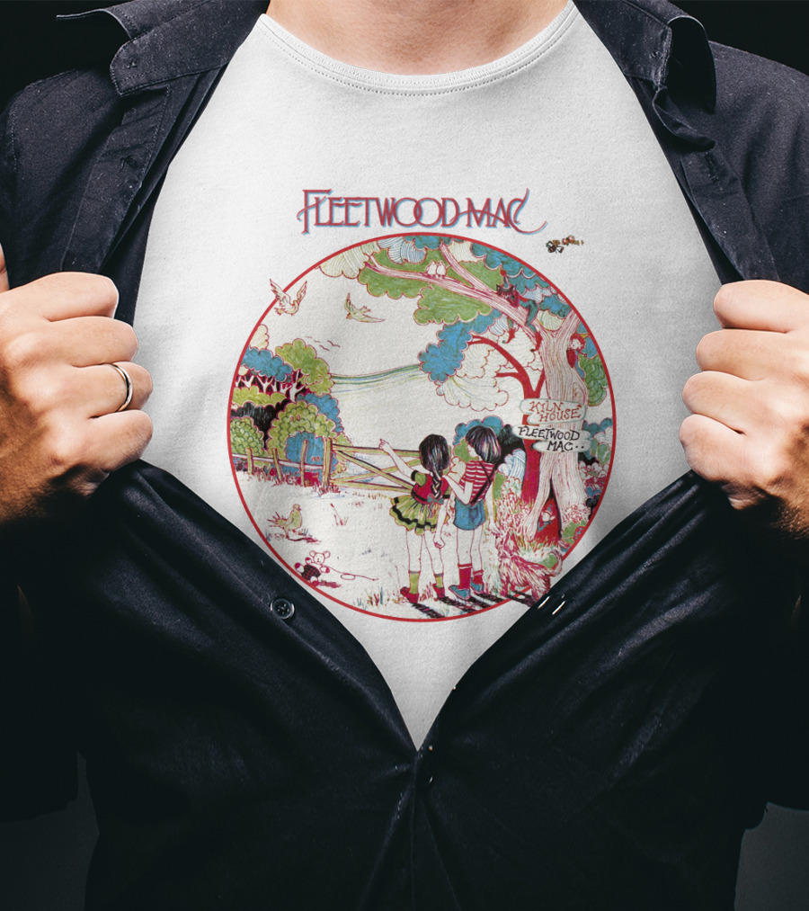 Fleetwood Mac Kiln House Vintage Album Art T-Shirt