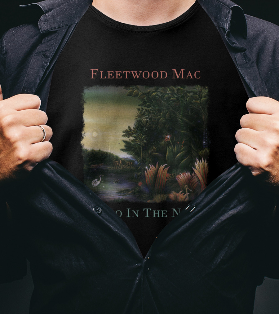 Fleetwood Mac Tango In The Night Album Cover Art T-Shirt