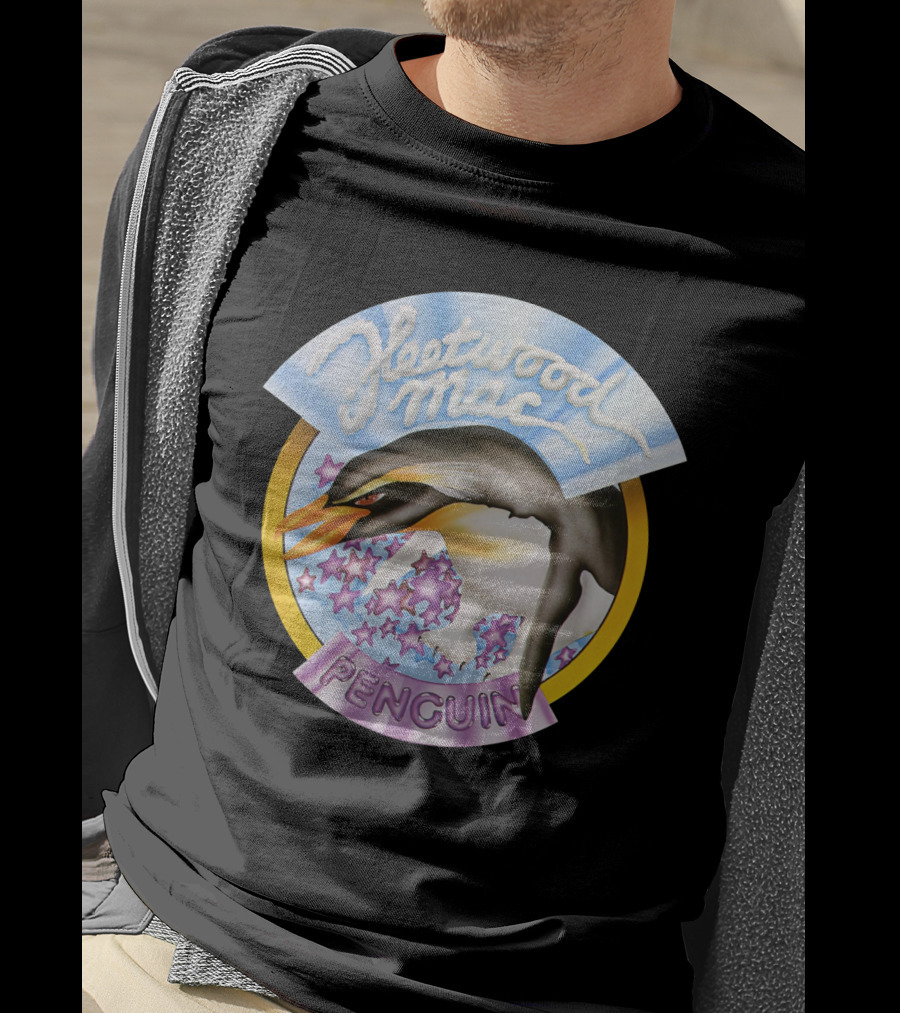 Fleetwood Mac Penguin Album Cover Fw T-Shirt