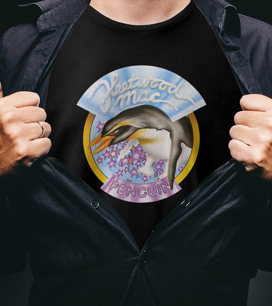 Fleetwood Mac Penguin Album Cover Fw T-Shirt