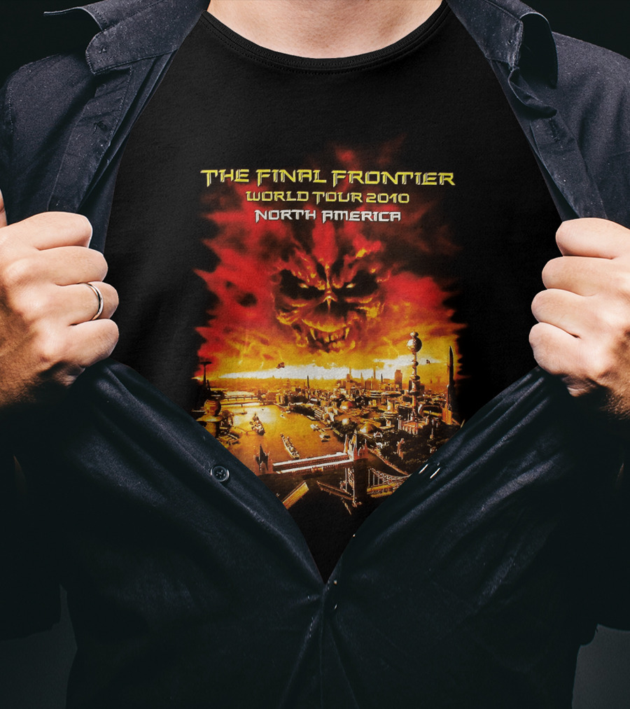 The Final Frontier World Tour 2010 North America T-Shirt