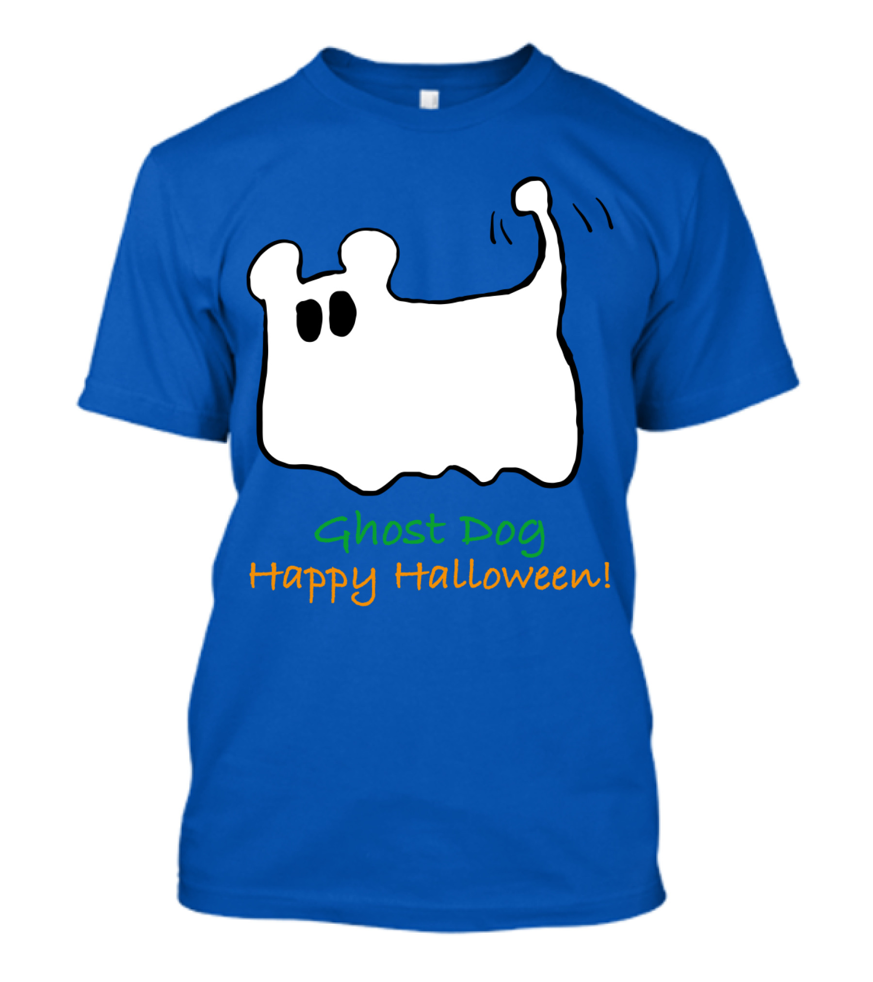 Ghost Dog Happy Halloween T-Shirt