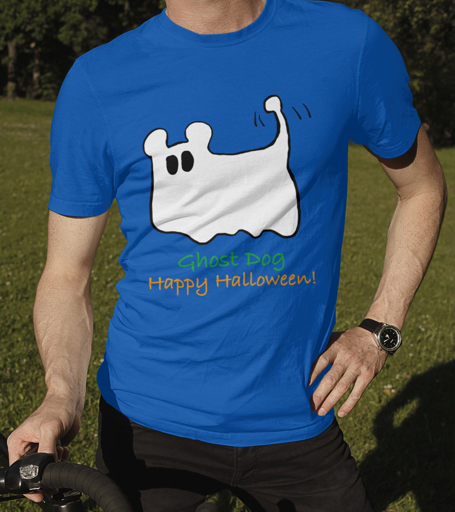 Ghost Dog Happy Halloween T-Shirt
