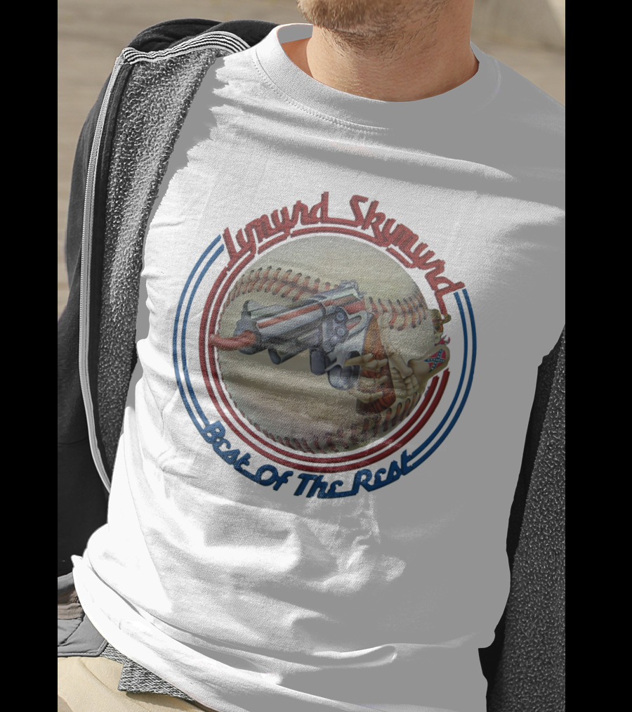 Lynyrd Skynyrd Best Of The Rest Baseball Gun T-Shirt