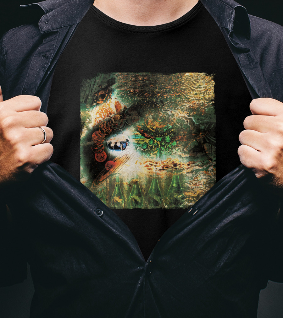 Pf A Saucerful Of Secrets Psychedelic Space T-Shirt