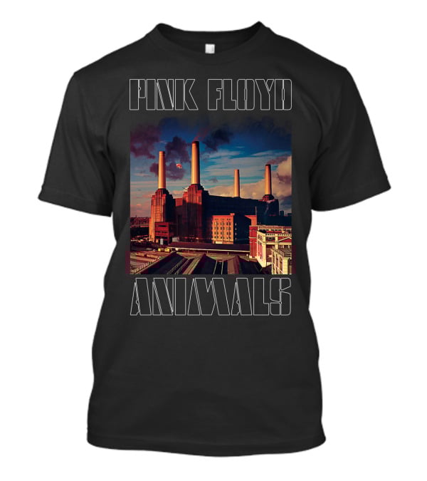 Pink Floyd Animals Battersea Power Station Cover Art T-Shirt