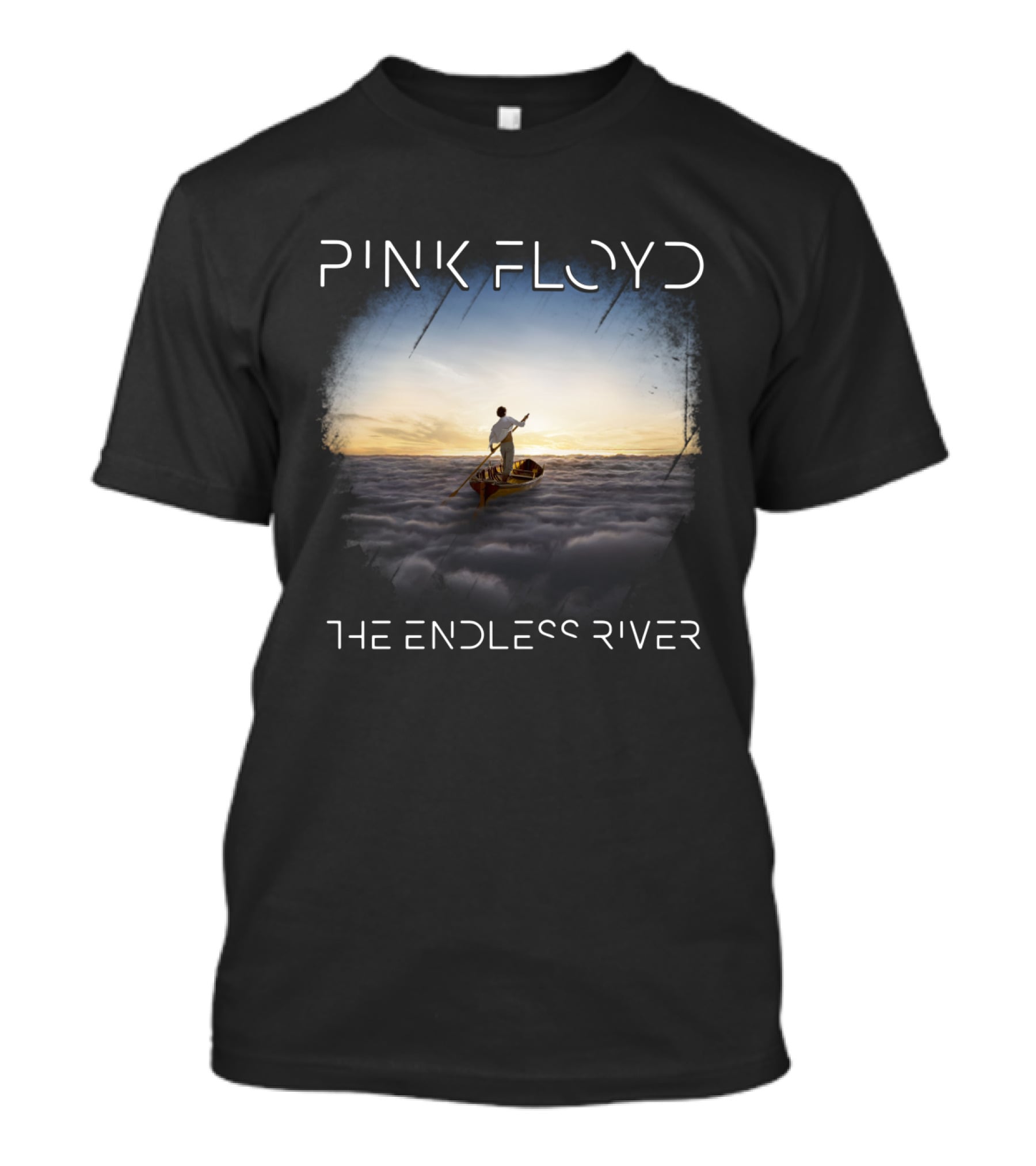 Pink Floyd The Endless River Boatman On Clouds T-Shirt