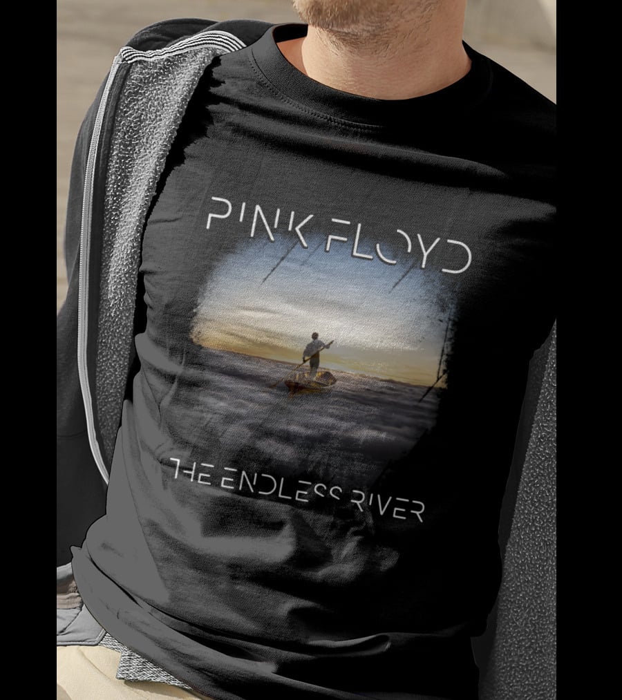Pink Floyd The Endless River Boatman On Clouds T-Shirt