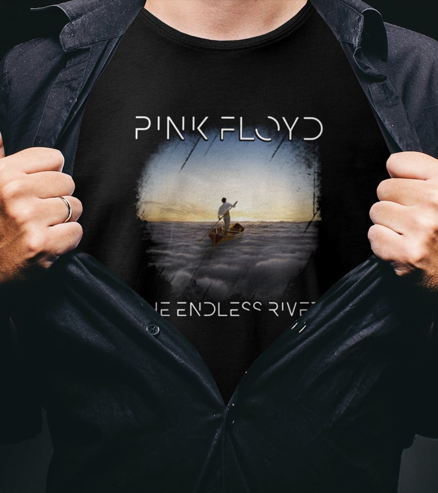 Pink Floyd The Endless River Boatman On Clouds T-Shirt