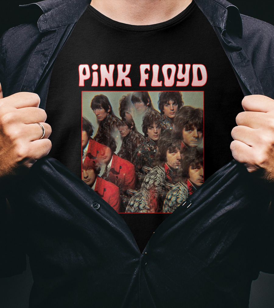 Pink Floyd The Piper At The Gates Of Dawn Psychedelic Album Cover T-Shirt