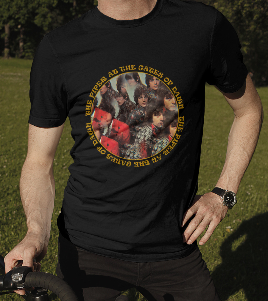 Pf The Piper At The Gates Of Dawn Album Artwork Multi-Image Collage T-Shirt