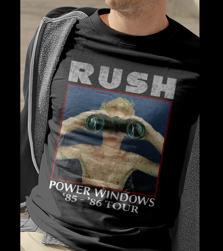 Rush Power Windows '85-'86 Tour Binocular T-Shirt
